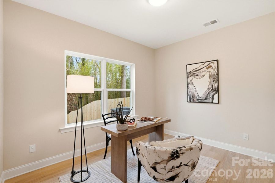 Furnished interior view inside a new home in , Charlotte (Image 40). Furnished interior view inside a new home in , Charlotte (Image 40).