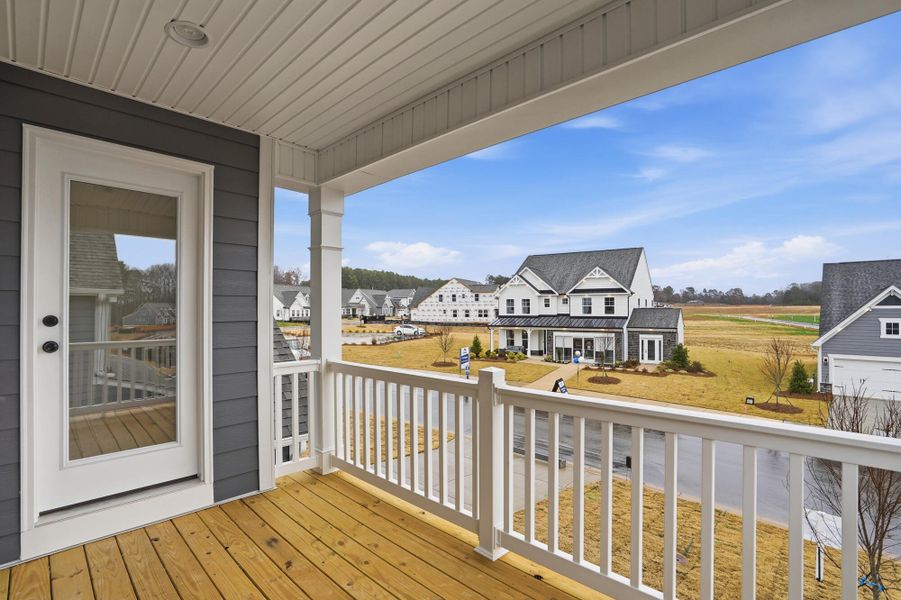 Exterior details and patio area of a home in Carrington, Stanley (Image 36).
