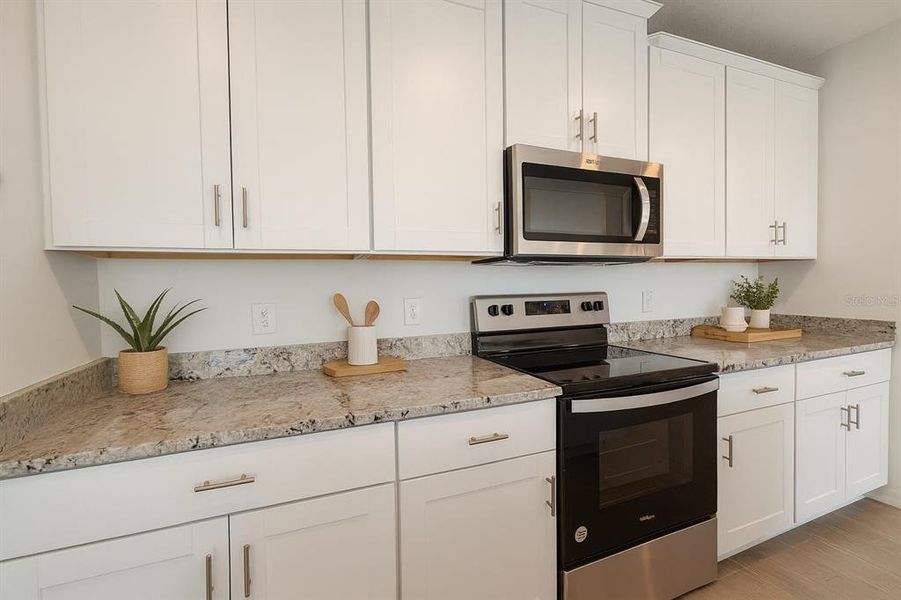Close-up of interior finishes inside a home in Deer Run at Crosswinds, Davenport (Image 10).