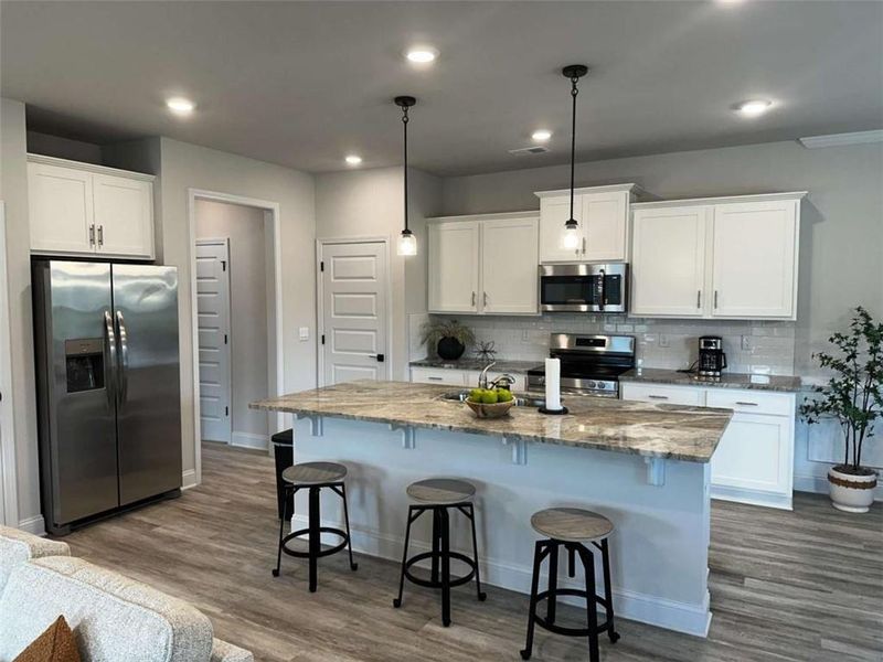 Furnished interior view inside a new home in Canterbury Villas, Carrollton (Image 2).