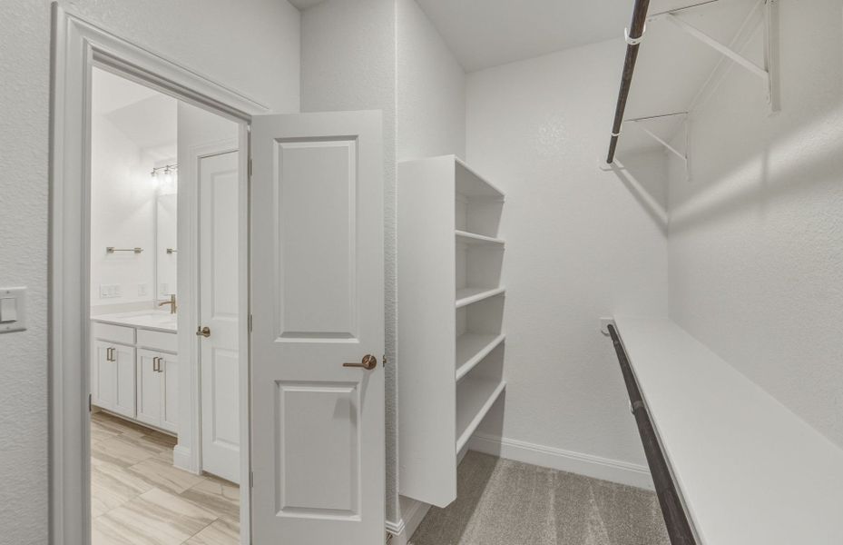 Furnished interior view inside a new home in Saddleback at Santa Rita Ranch, Liberty Hill (Image 8).