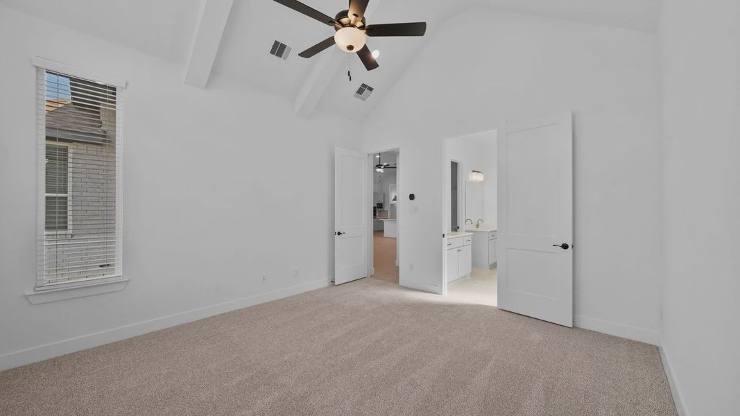 Representative unfurnished interior of a home built from the Summerton by Chesmar Homes in Elyson 50's, Katy (Image 29). Representative unfurnished interior of a home built from the Summerton by Chesmar Homes in Elyson 50's, Katy (Image 29).