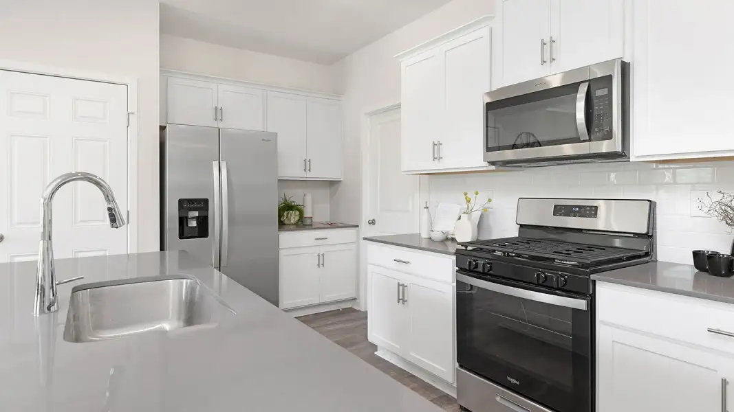 Furnished interior view inside a new home in Wallace Springs, Statesville (Image 3).