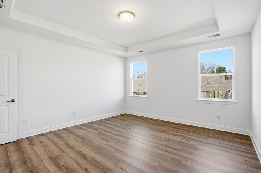 Spacious, unfurnished interior of a new home in Villas at Prestwick, Mooresville (Image 43).