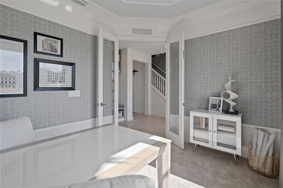 Furnished interior view inside a new home in Trinity Place, St. Cloud (Image 38). Furnished interior view inside a new home in Trinity Place, St. Cloud (Image 38).