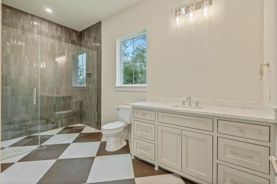 Furnished interior view inside a new home in , Montgomery (Image 16). Furnished interior view inside a new home in , Montgomery (Image 16).