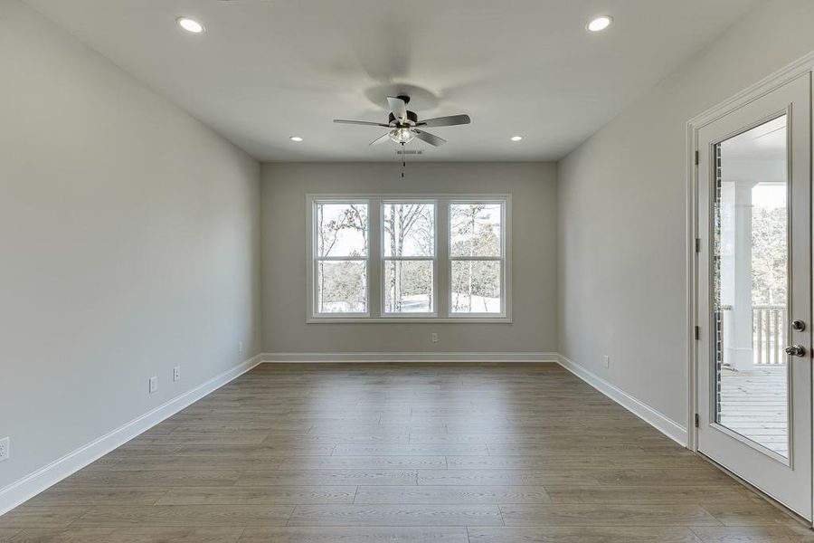 Spacious, unfurnished interior of a new home in , Buford (Image 45).