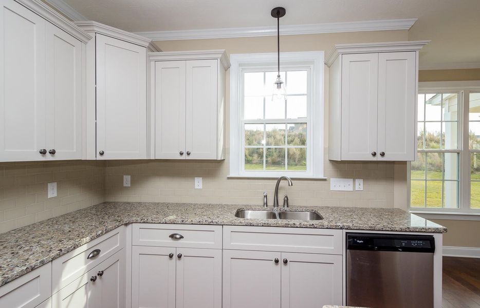 Representative furnished interior of a home built from the Durham Hill by Ivey Homes in Tillery Park, Grovetown (Image 11).
