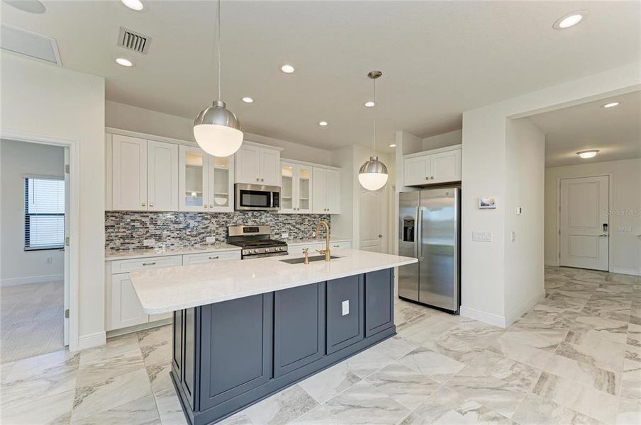 Furnished interior view inside a new home in , Sarasota (Image 13).