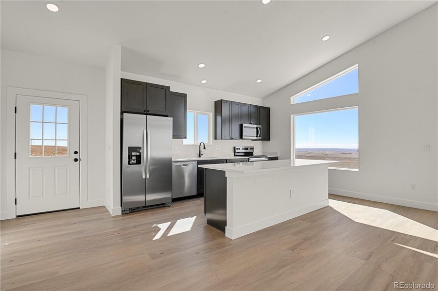 This image shows the same model with alternate finishes. Actual home is currently being built