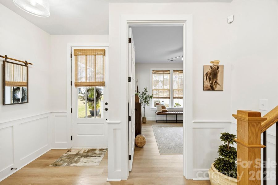 Furnished interior view inside a new home in Matthews Ridge Reserve, Matthews (Image 6). Furnished interior view inside a new home in Matthews Ridge Reserve, Matthews (Image 6).