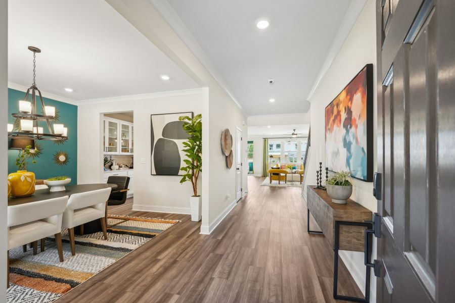 Representative furnished interior of a home built from the Essex by Taylor Morrison in Bennett Farm, Loganville (Image 6).