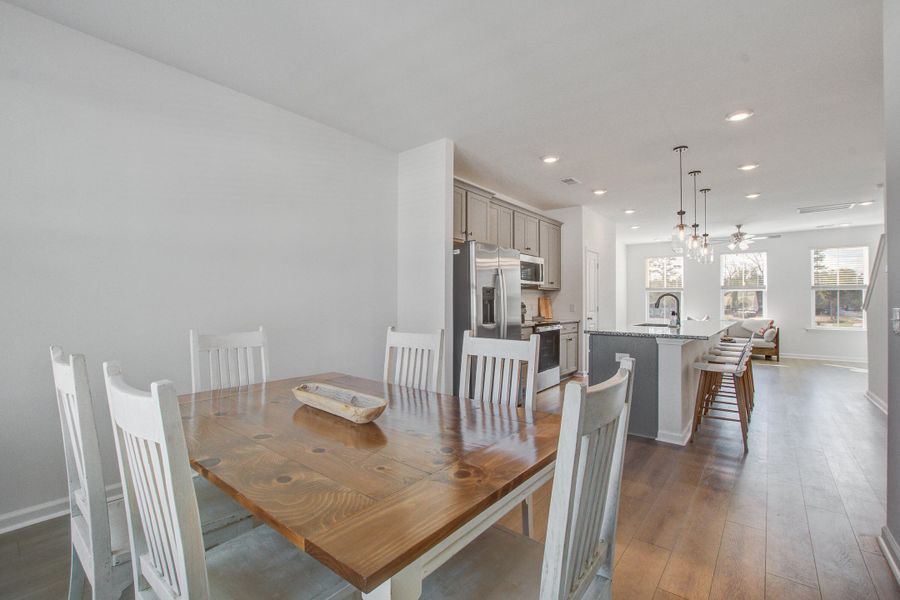 Furnished interior view inside a new home in Clear Springs Townhomes, North Charleston (Image 16).
