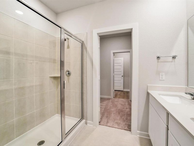 Furnished interior view inside a new home in Lakes at Black Oak, Magnolia (Image 6). Furnished interior view inside a new home in Lakes at Black Oak, Magnolia (Image 6).