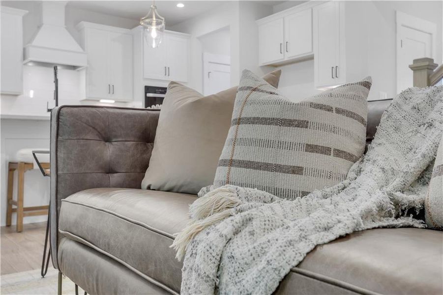 Furnished interior view inside a new home in The Paddocks at Doc Hughes, Buford (Image 9). Furnished interior view inside a new home in The Paddocks at Doc Hughes, Buford (Image 9).