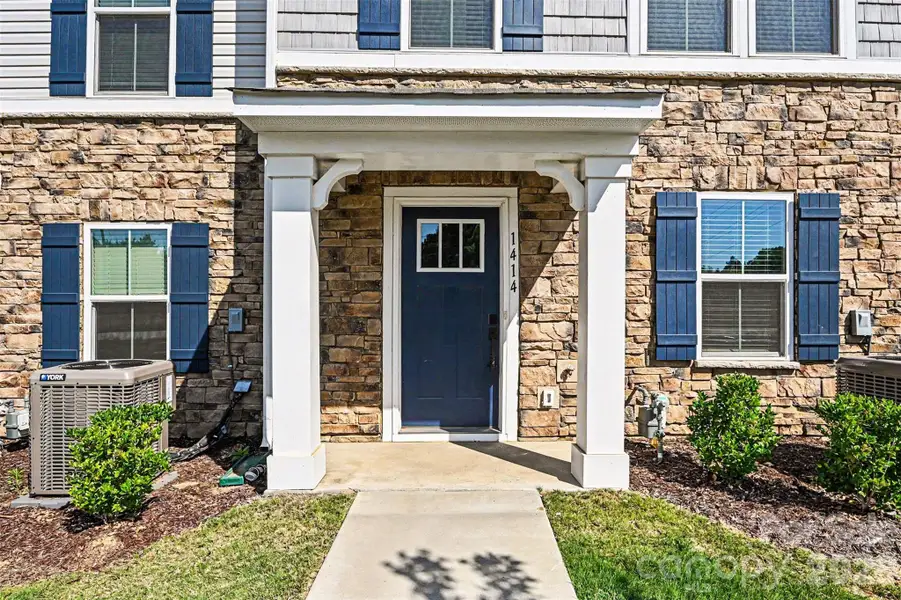 Exterior details and patio area of a home in , Charlotte (Image 3). Exterior details and patio area of a home in , Charlotte (Image 3).