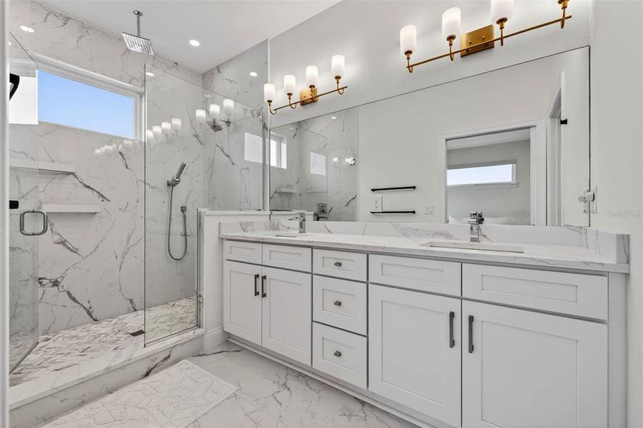 Furnished interior view inside a new home in , Tampa (Image 26).