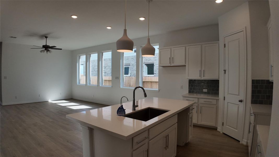 Furnished interior view inside a new home in Wildrye, Waller (Image 6).