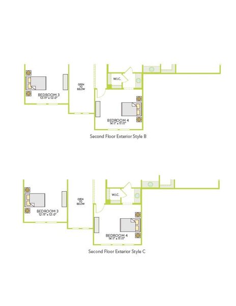 2D floor plan layout for the Zenith by Tri Pointe Homes in Noven, Leander, TX (Image 7). 2D floor plan layout for the Zenith by Tri Pointe Homes in Noven, Leander, TX (Image 7).