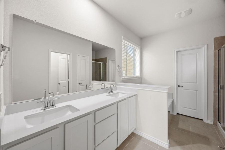 Furnished interior view inside a new home in , Aubrey (Image 12).