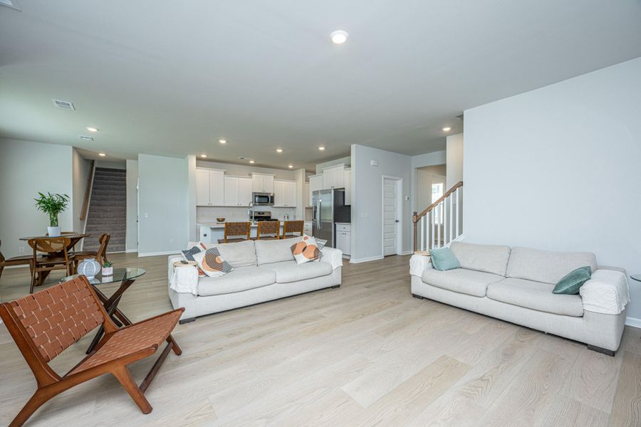 Furnished interior view inside a new home in Heron's Walk at Summers Corner: Coastal Collection, Summerville (Image 5).