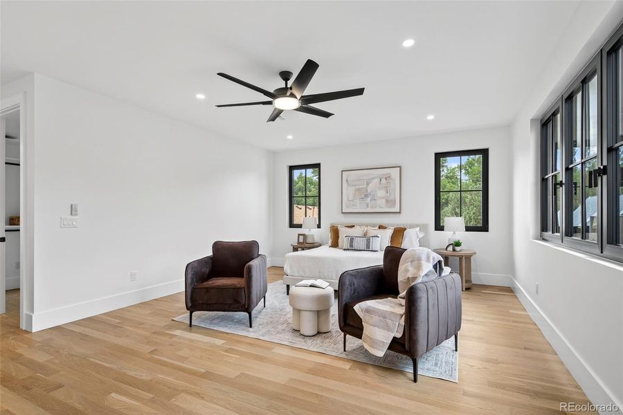 Furnished interior view inside a new home in , Denver (Image 12).