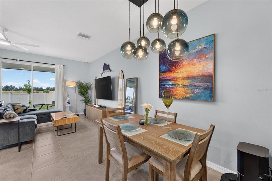 Furnished interior view inside a new home in Mangrove Point, Apollo Beach (Image 17).