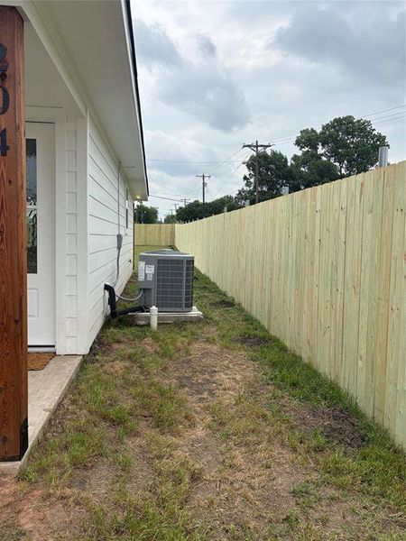 Exterior details and patio area of a home in , Riesel (Image 20). Exterior details and patio area of a home in , Riesel (Image 20).