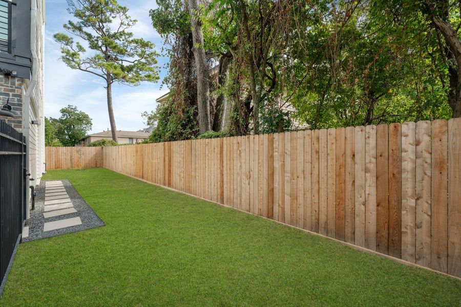 Exterior details and patio area of a home in , Houston (Image 2).