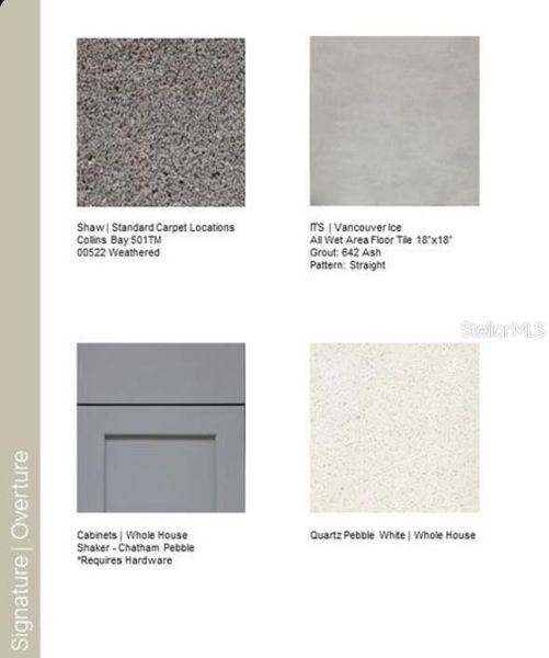 Sample of building materials used in homes in Westview Community Group Page, Kissimmee (Image 32).