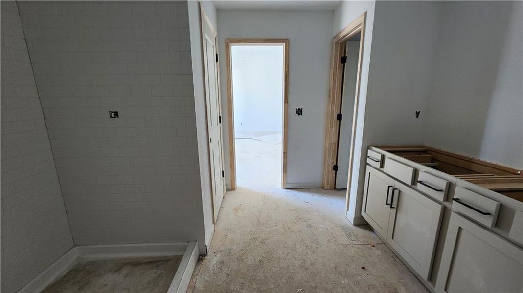 In-progress construction of a new home in The Estates at Casteel, Bethlehem, GA (Image 10).