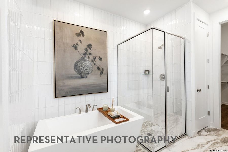 Furnished interior view inside a new home in Venado Crossing, Cibolo (Image 13).
