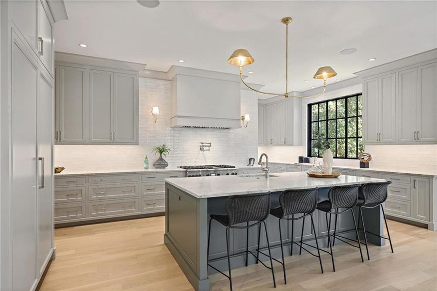 Furnished interior view inside a new home in , Atlanta (Image 12).