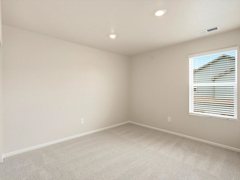 Spacious, unfurnished interior of a new home in York Station, Thornton (Image 12). Spacious, unfurnished interior of a new home in York Station, Thornton (Image 12).
