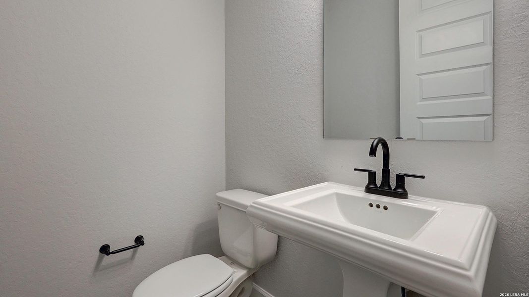 Furnished interior view inside a new home in Ladera, San Antonio (Image 16).