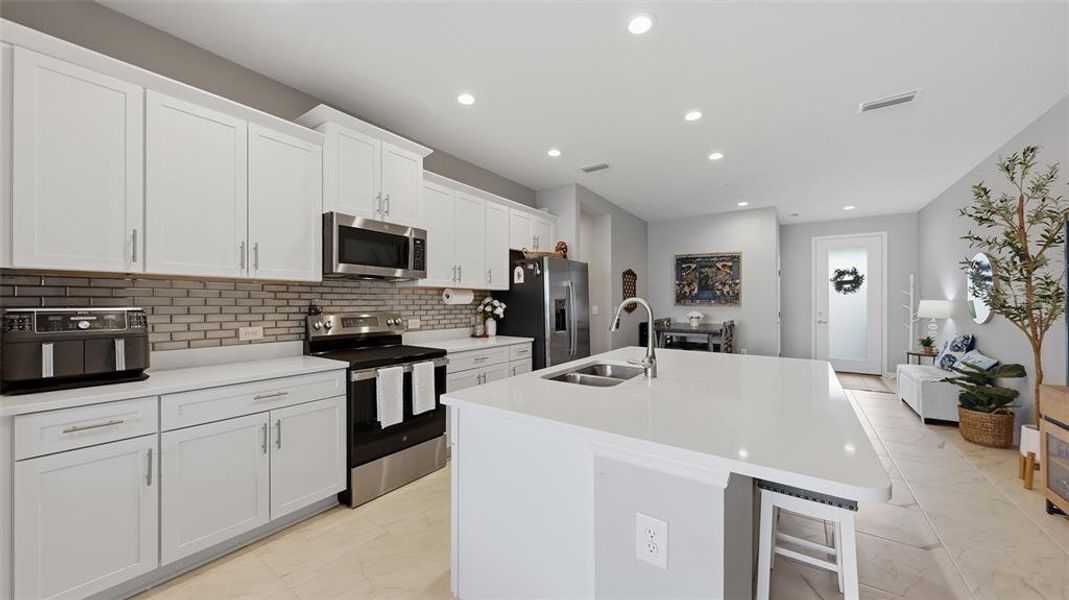 Furnished interior view inside a new home in , Sarasota (Image 8).