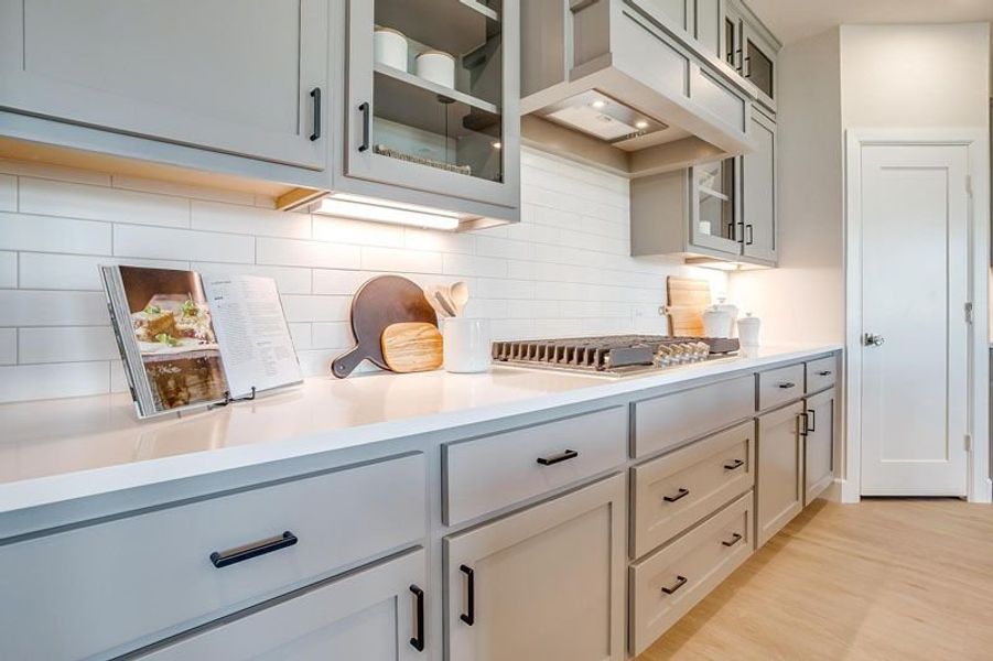 Furnished interior view inside a new home in Creekside, Royse City (Image 6).