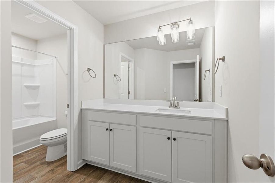 Furnished interior view inside a new home in Park Center Pointe, Mableton (Image 10).