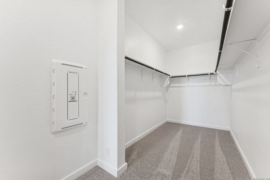 Spacious, unfurnished interior of a new home in Mayfair - Select Garden Series, New Braunfels (Image 10). Spacious, unfurnished interior of a new home in Mayfair - Select Garden Series, New Braunfels (Image 10).