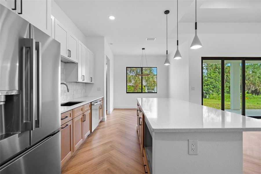 Furnished interior view inside a new home in , North Port (Image 12).
