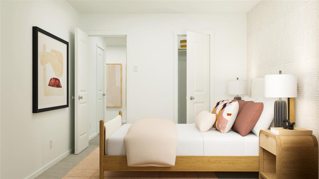 Furnished interior view inside a new home in Synova, Crosby (Image 16).