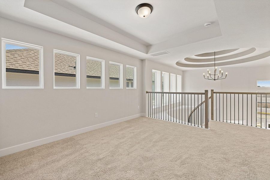 Spacious, unfurnished interior of a new home in Nolina, Georgetown (Image 36).