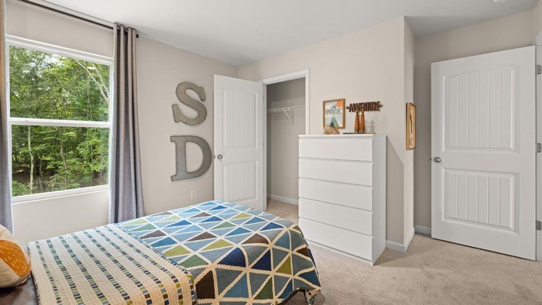 Furnished interior view inside a new home in Braselton Village, Braselton (Image 40). Furnished interior view inside a new home in Braselton Village, Braselton (Image 40).