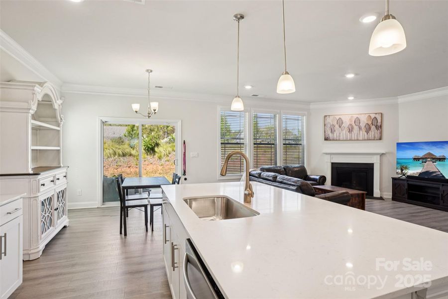 Furnished interior view inside a new home in Falls Cove, Troutman (Image 23).