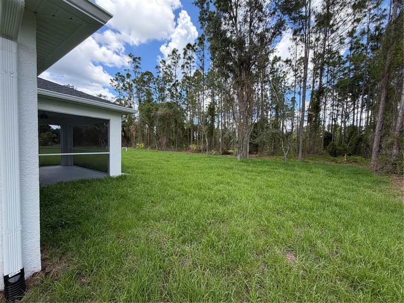 Exterior details and patio area of a home in , North Port (Image 24).