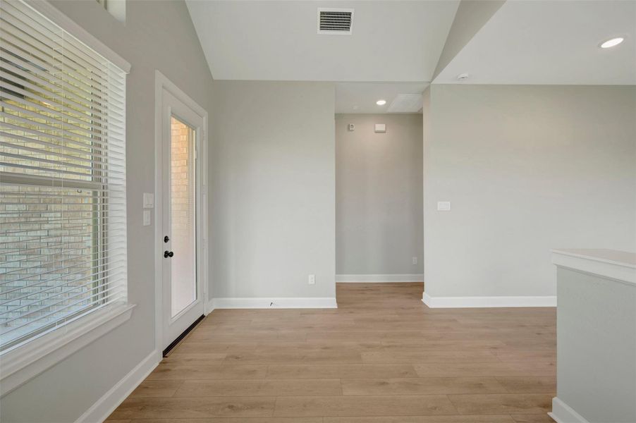 Spacious, unfurnished interior of a new home in Prairieland Village - Grove Collection, Cypress (Image 34). Spacious, unfurnished interior of a new home in Prairieland Village - Grove Collection, Cypress (Image 34).