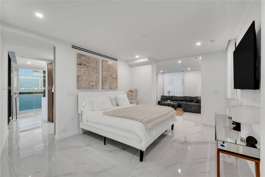 Furnished interior view inside a new home in , Miami Beach (Image 4).