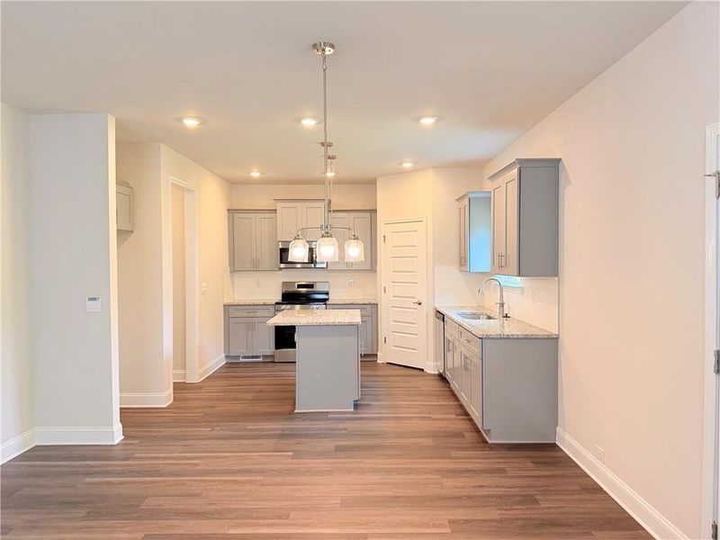 Furnished interior view inside a new home in Magnolia Villas, Cornelia (Image 6).