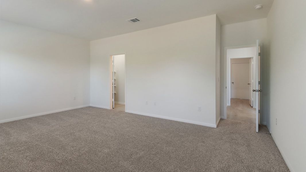 Representative unfurnished interior of a home built from the The Kemah by D.R. Horton in Revelry, Del Valle (Image 14). Representative unfurnished interior of a home built from the The Kemah by D.R. Horton in Revelry, Del Valle (Image 14).