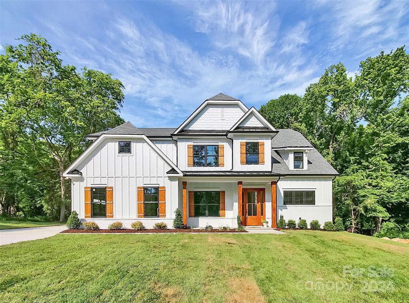 Stunning custom home on 1.3+ acres in popular The Preserve at Forest Creek.